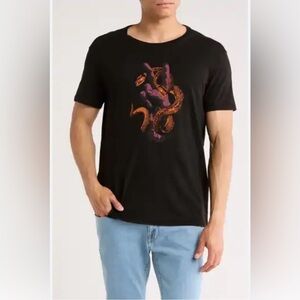 John Varvatos
Peace Snake Cotton
Graphic T-Shirt